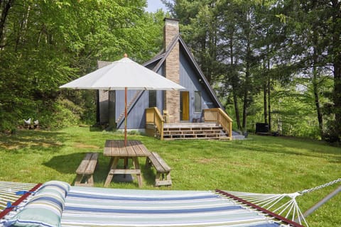Unwind at our A-Frame nestled on 5 secluded acres, surrounded by nature.