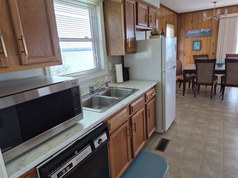 Newly decorated kitchen