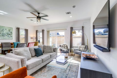 Houston Vacation Rental | 3BR | 2.5BA | 1,742 Sq Ft | Access Only By Stairs