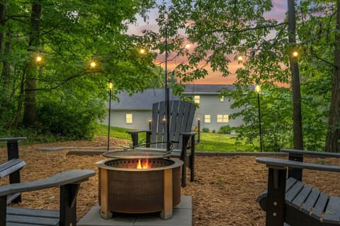 Camp Fire to sit and enjoy time with friends and family.