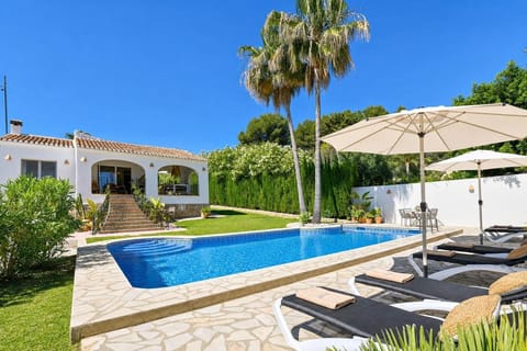 Garden and swimming pool