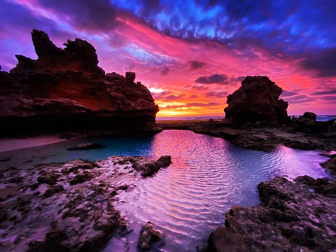 Amazing Blairgowrie Beach Ocean Rock Pools & National Park only a few mins walk!