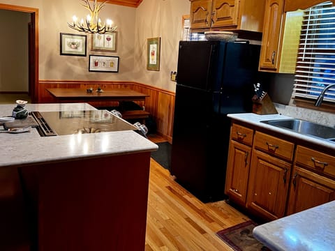 Kitchen and dining room