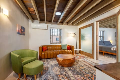 Living Room with modern decor and furniture