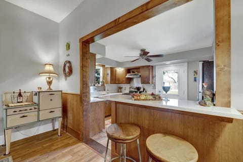 House, Multiple Beds, Patio (802 East Austin St.) | Private kitchen | Coffee/tea maker
