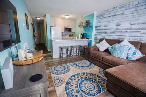 Living Room/Kitchen area. 
