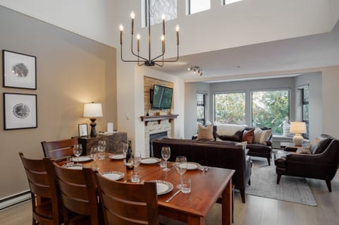 Open living and dining offers plenty of space to rest, recover and entertain in style.