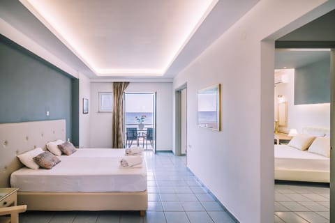 Apartment, Sea View | In-room safe, soundproofing, iron/ironing board, free WiFi