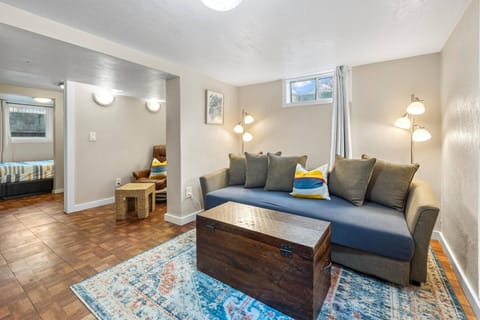 Living Room and Reclining Reading or Relaxing Nook