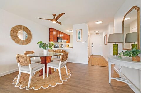 Our stylish dining table is perfect for meals and memories, while the open, inviting living space offers the ultimate comfort and relaxation during your stay.