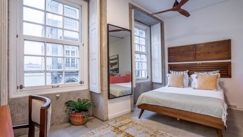 Experience serenity in our dreamy bedroom. #SleepInStyle #BedroomBliss