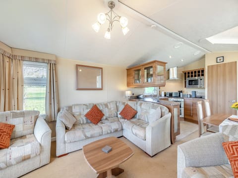 Open plan living space | Hafod Caravan - Tyddyn Sargent, Tyn Y Gongl, near Benllech