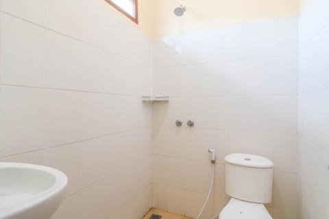 Shower, bidet, towels