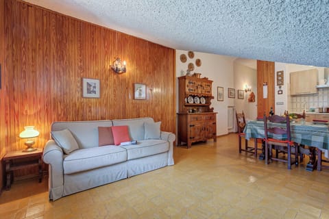 21-inch flat-screen TV with satellite channels