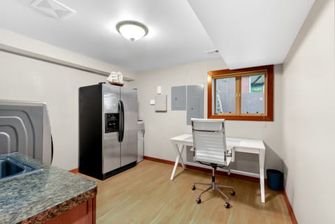 Laundry & Utility Room with Desk