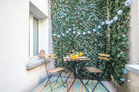 Private terrasse