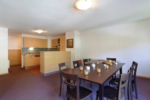 Share meals and laughs at the dining table.