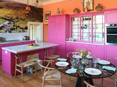 Kitchen/diner | Chapel Flat - Broughton Hall Estate, Broughton, near Skipton