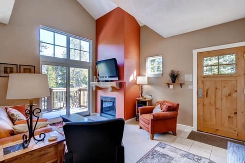 Kick up your feet and relax in the spacious living area.