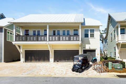 Home includes one driveway parking space in front of the of the single car garage.