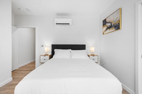 Experience luxury in our executive suite bedroom, designed for maximum comfort and style.