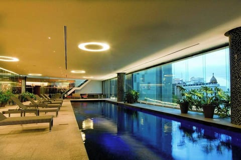 Apartment, 2 Bedrooms, Terrace, City View | Pool | Indoor pool