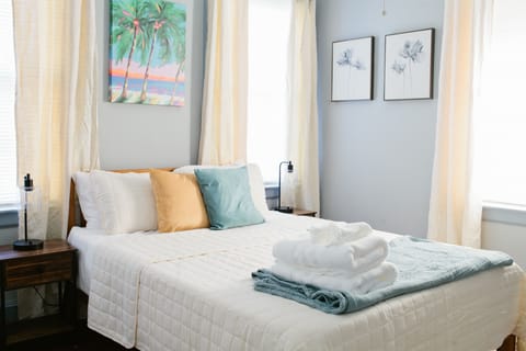 Experience comfort on this brand new mattress