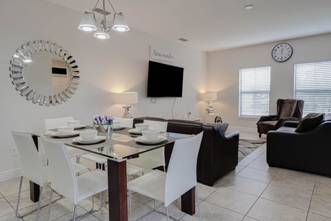 Furniture, Table, Dining Room, Dining Table, Indoors