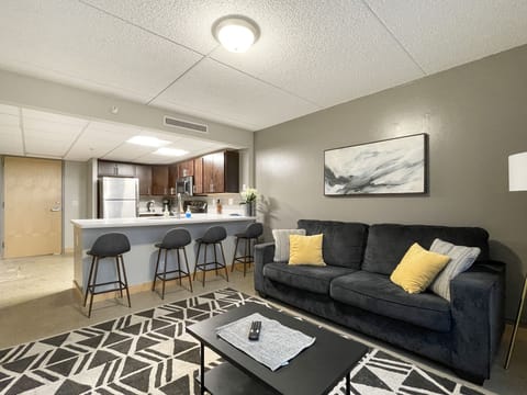 Gorgeous open concept industrial style 2 BR apartment 