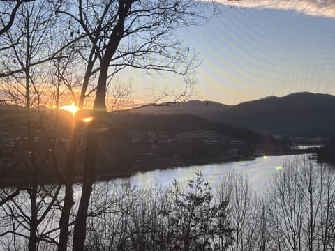Winter sunrise from Master bedroom