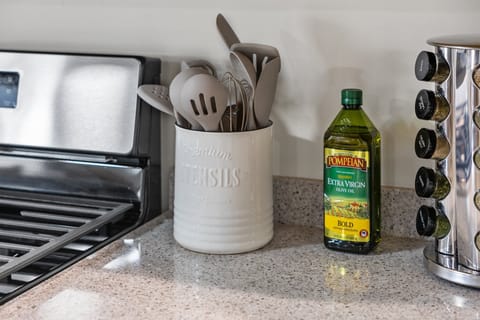 Cook like home with our stocked kitchenware and spice selection.