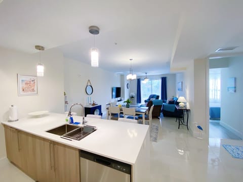 Spacious and expansive open floor plan.