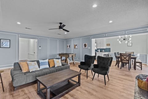 Plenty of seating for everyone to gather and relax.