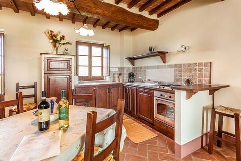 Kitchen and dining area