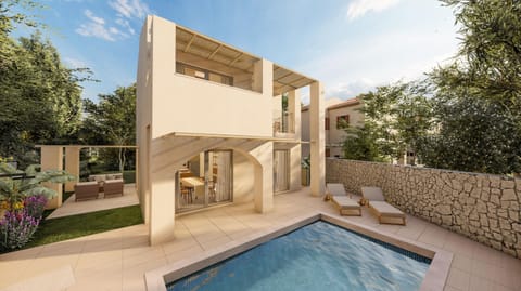 House | 2 bedrooms, desk