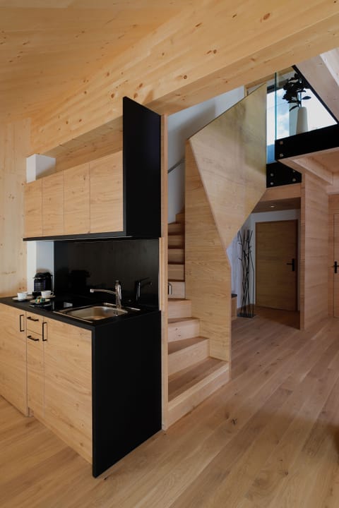 Deluxe Duplex, 1 Double Bed with Sofa bed | Private kitchen | Espresso maker, coffee/tea maker, electric kettle