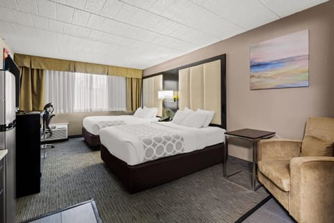 Standard Room, 2 Queen Beds, Non Smoking | Iron/ironing board, free WiFi, bed sheets