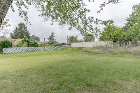 Backyard with Grassy area