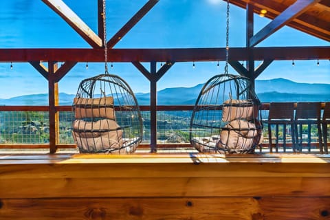 Second floor deck: Unwind and soak in the breathtaking VIEWS