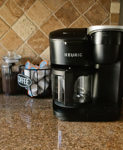 Complete with a coffee bar!