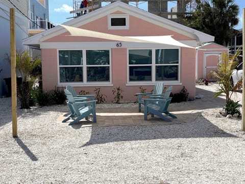 Post hurricane exterior photo. Shaded area to relax with coffee or cocktail :)