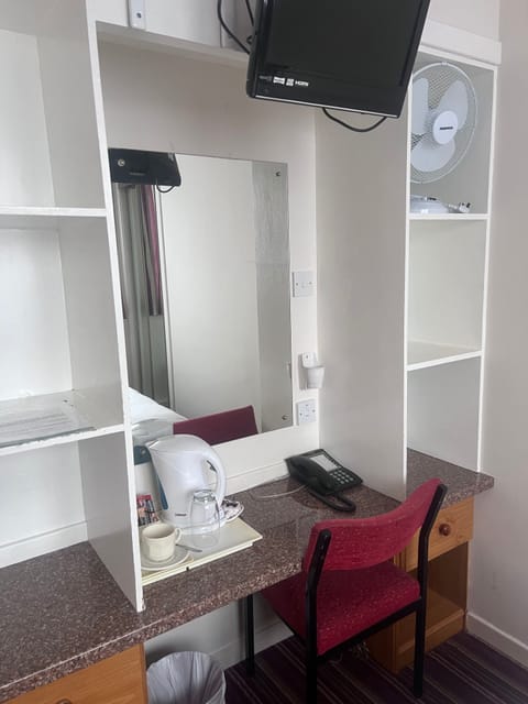 Double Room | Desk, iron/ironing board