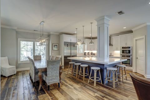Kitchen and dining space