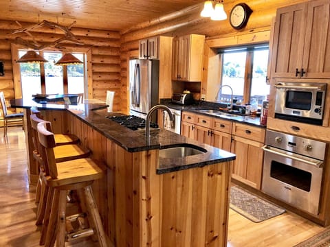 Fully equipped chef's kitchen with all the amenities!