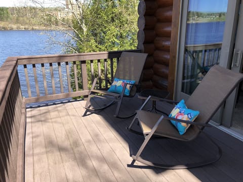 Back deck off of master