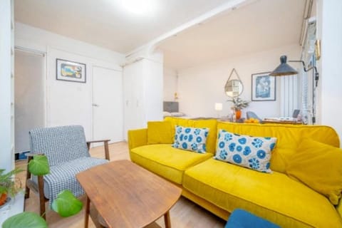 Studio | Living area | TV, fireplace