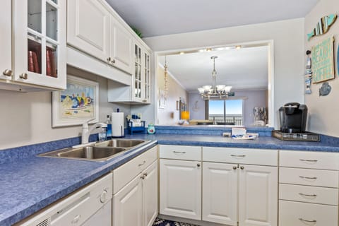 Fully equipped kitchen for all your cooking needs.