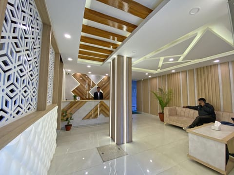 Lobby sitting area