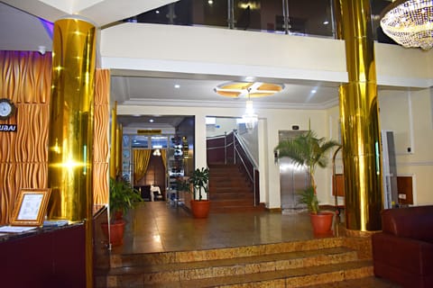 Interior entrance