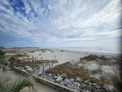 The Point-view from second floor balcony, two-bedroom, Cherry Grove  Beach